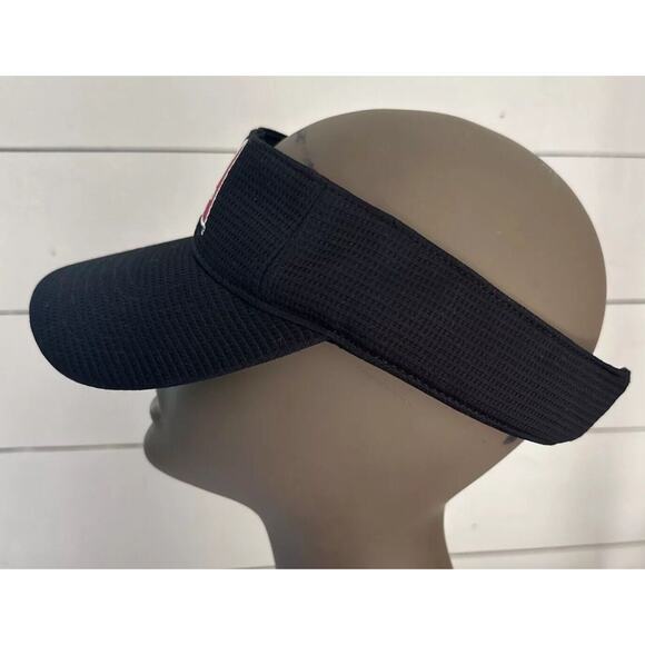 Marcos Pizza Crew Visor Black Hook & Loop Closure OSFM - Picture 4 of 6